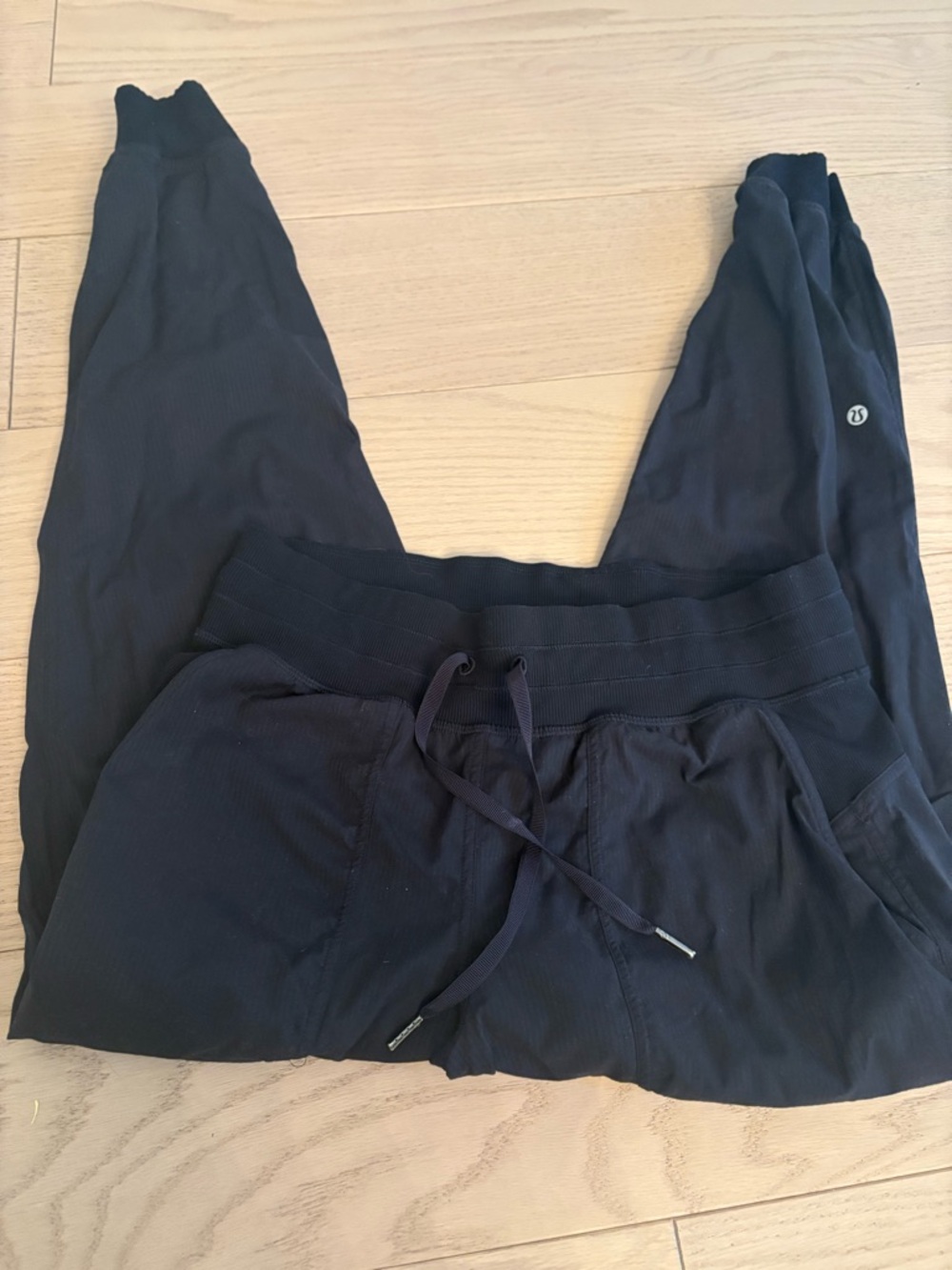 Lululemon Black Drawstring Joggers